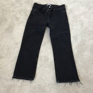 Zara Black Straight Leg Women's Jeans